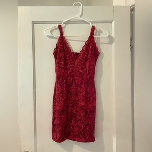 Small Pretty Little Thing Red Dress